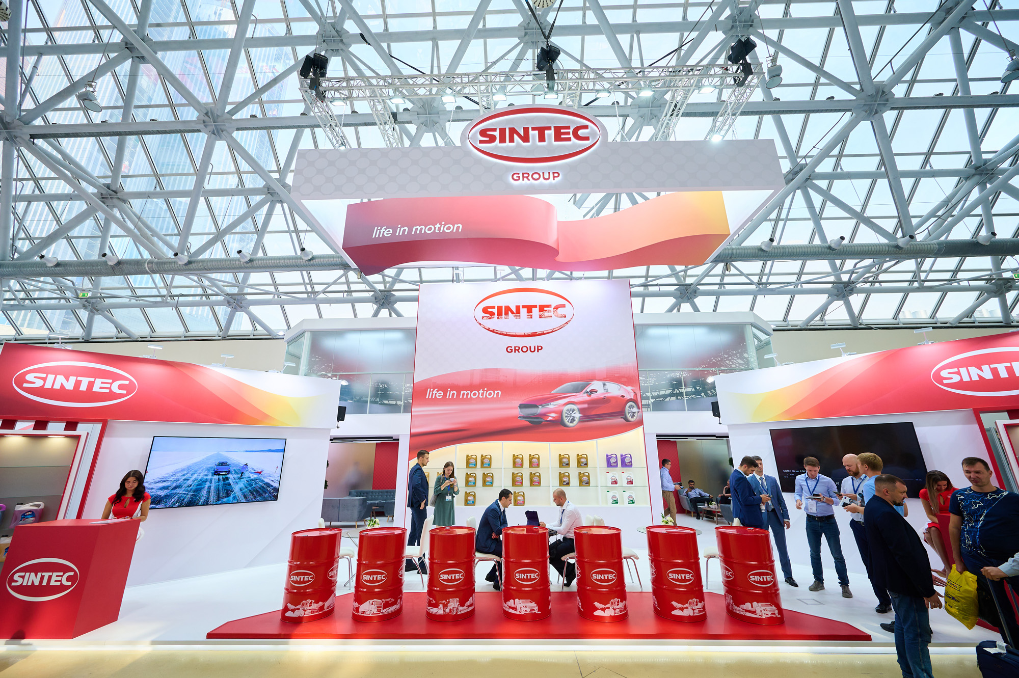 SINTEC Group приняла участие в 26-ой международной выставке MIMS Automobility Moscow 2022