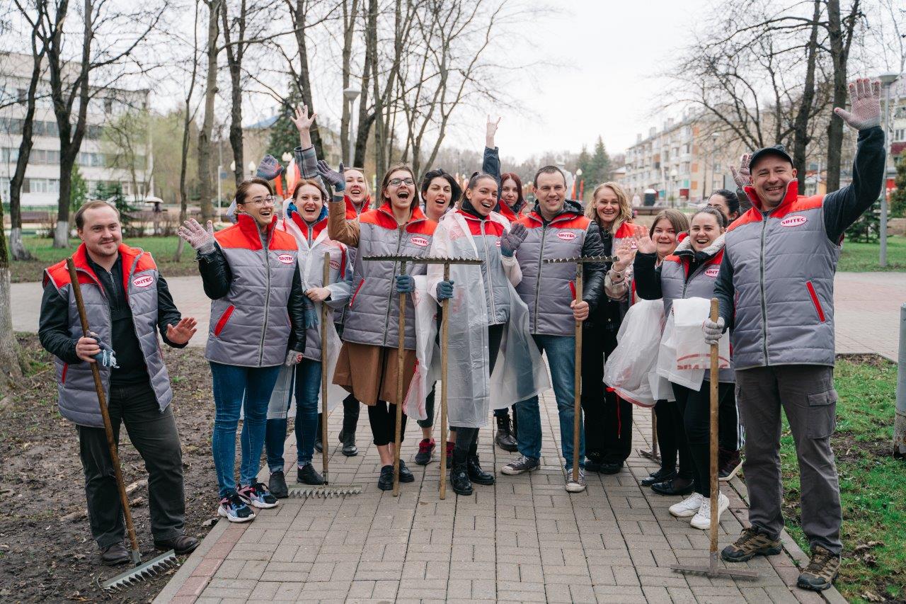 Волонтеры SINTEC Group провели зеленую акцию в центре Обнинска